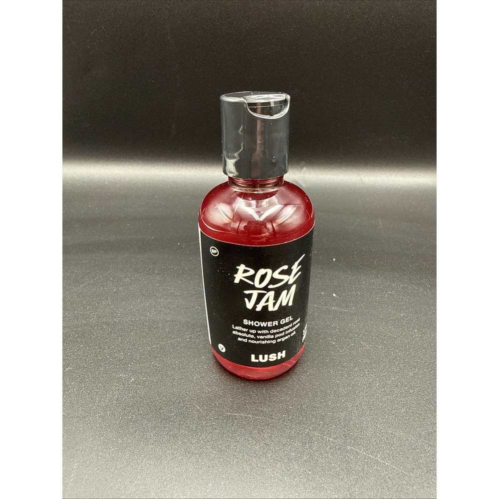 LUSH Rose Jam Shower Gel 100 ml Vegan Body Soap 3.3 fl oz 100g NEW Sealed